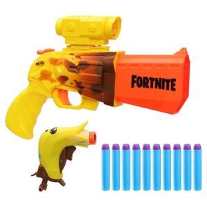 Nerf Fortnite Peely Pack SR Ripe Dart Blaster Set 2 Guns + 10 Darts NEW
